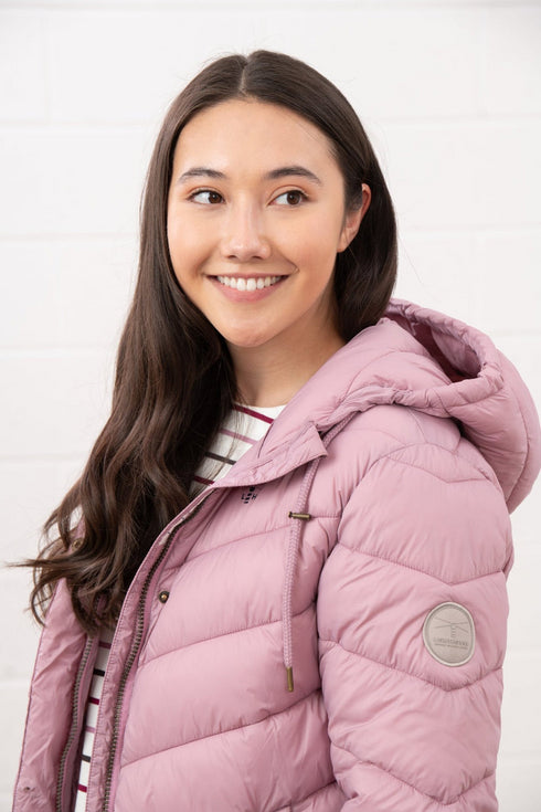 Lighthouse Laurel Womens Padded Mid-Length Coat